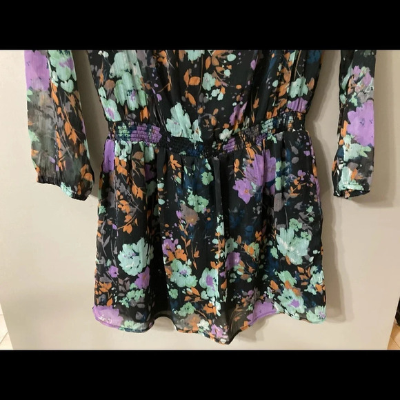 Jessica Simpson Low Waist Floral Dress M - Picture 11 of 14